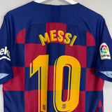 Shop 2019/20 BARCELONA MESSI #10 *BNWT* HOME SHIRT (L) NIKE, classic football shirts, vintage football shirts & retro soccer jerseys at Cult Kits
