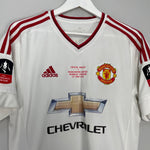 Shop 2015/16 MANCHESTER UNITED RASHFORD #39 FA CUP AWAY SHIRT (M) ADIDAS, classic football shirts, vintage football shirts & retro soccer jerseys at Cult Kits