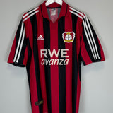 Shop 2000/01 BAYER LEVERKUSEN HOME SHIRT (L) ADIDAS, classic football shirts, vintage football shirts & retro soccer jerseys at Cult Kits