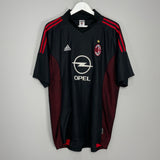 2002/03 AC MILAN RUI COSTA #10 THIRD SHIRT (XL) ADIDAS