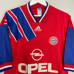 Shop 1993/95 BAYERN MUNICH HOME SHIRT (XL) ADIDAS, classic football shirts, vintage football shirts & retro soccer jerseys at Cult Kits
