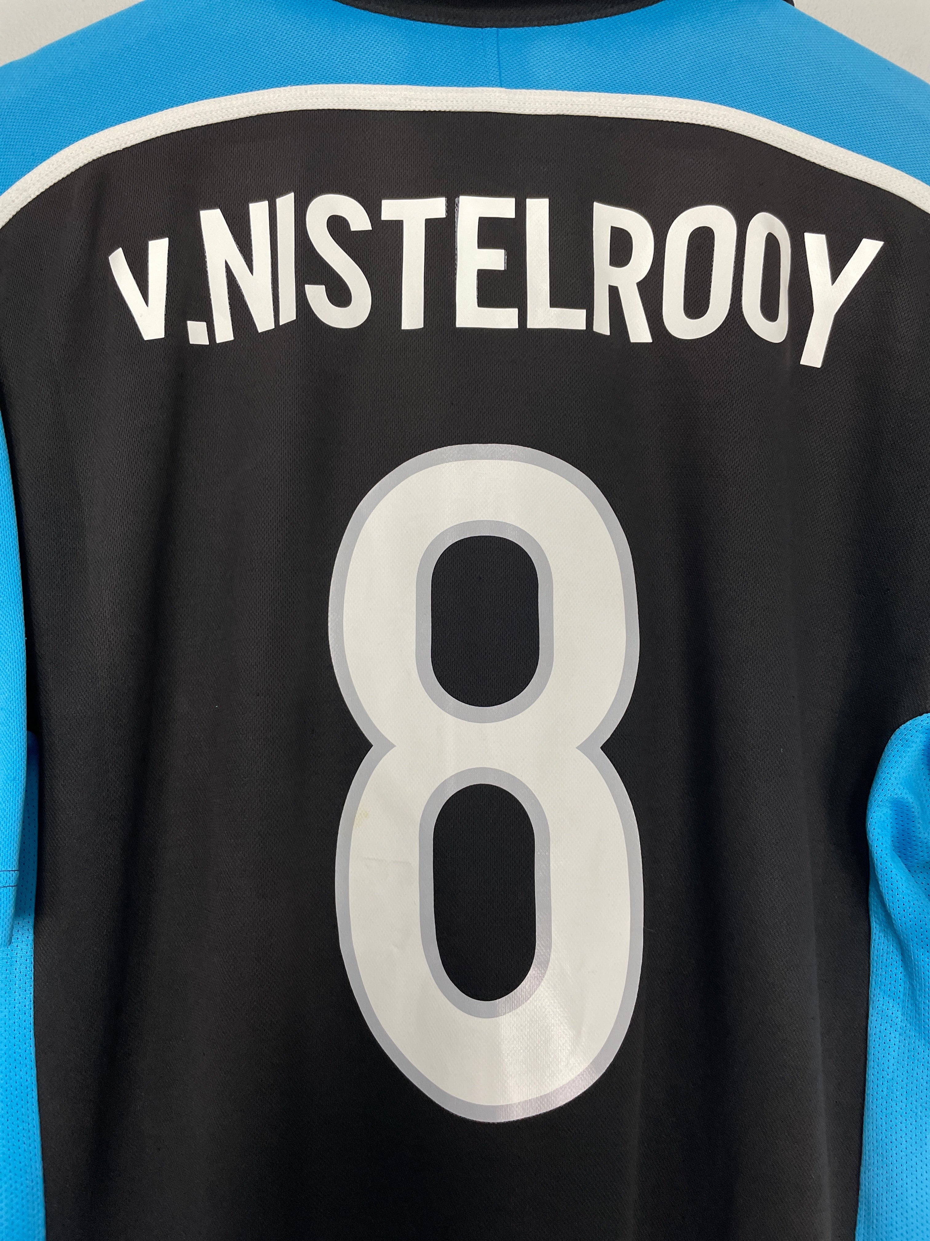 Shop 1999/01 PSV V.NISTELROOY #8 AWAY SHIRT (M) NIKE, classic football shirts, vintage football shirts & retro soccer jerseys at Cult Kits