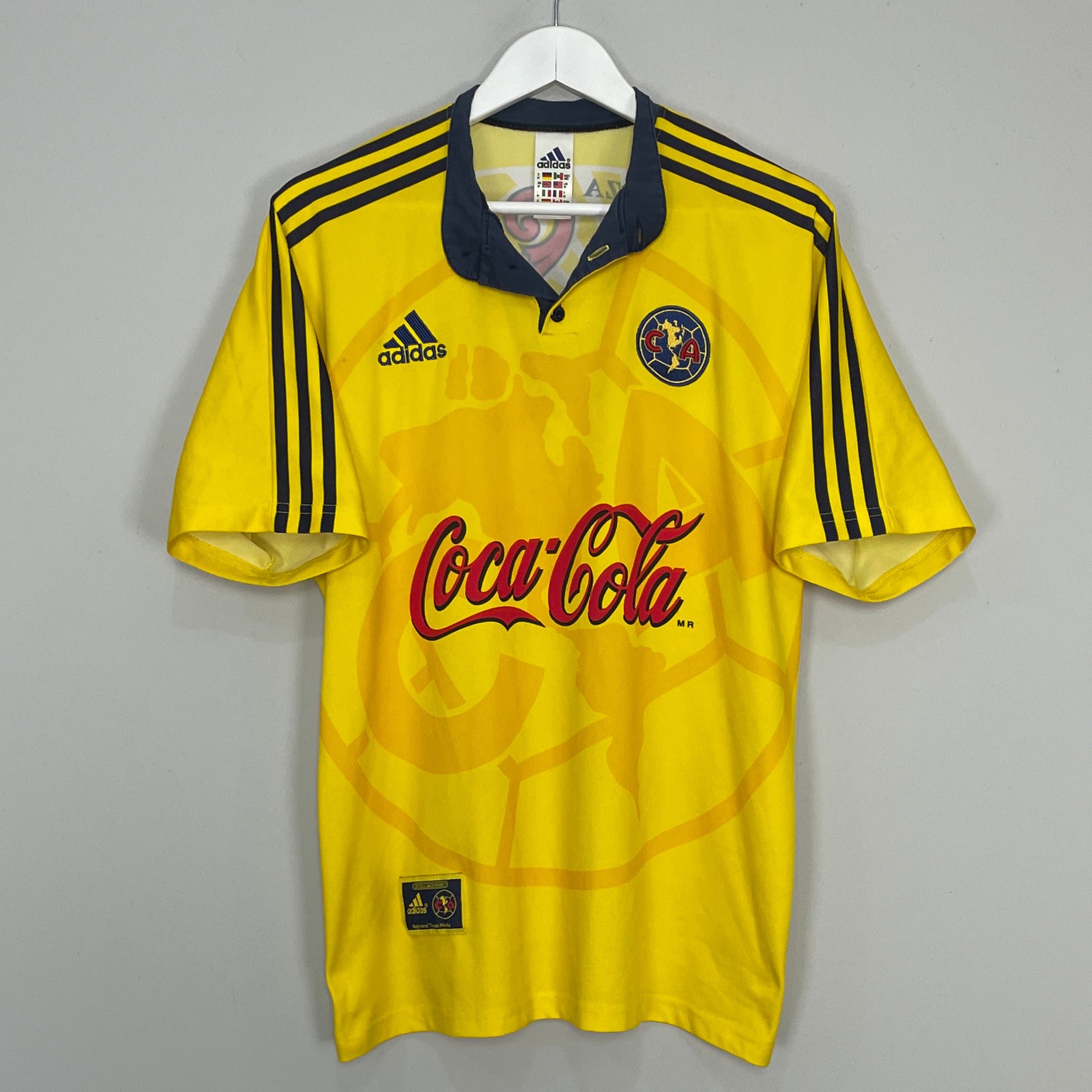 Shop 1999/00 CLUB AMERICA HOME SHIRT (M) ADIDAS, classic football shirts, vintage football shirts & retro soccer jerseys at Cult Kits