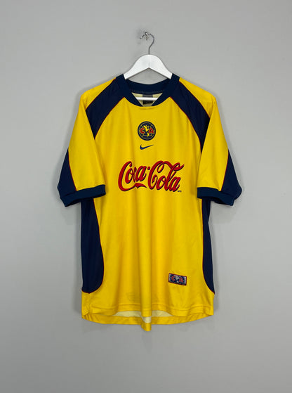 Image of the Club America shirt from the 2001/02 season