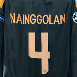 2017/18 ROMA NAINGGOLAN #4 *MATCH ISSUE* BNWT C/L L/S THIRD SHIRT (XL) NIKE