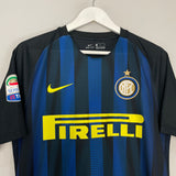 Shop 2016/17 INTER MILAN ICARDI #9 HOME SHIRT (M) NIKE, classic football shirts, vintage football shirts & retro soccer jerseys at Cult Kits