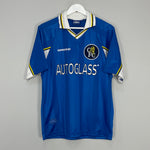 Shop 1997/99 CHELSEA HOME SHIRT (M) UMBRO, classic football shirts, vintage football shirts & retro soccer jerseys at Cult Kits