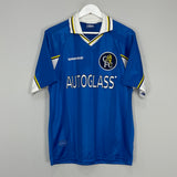 Shop 1997/99 CHELSEA HOME SHIRT (M) UMBRO, classic football shirts, vintage football shirts & retro soccer jerseys at Cult Kits