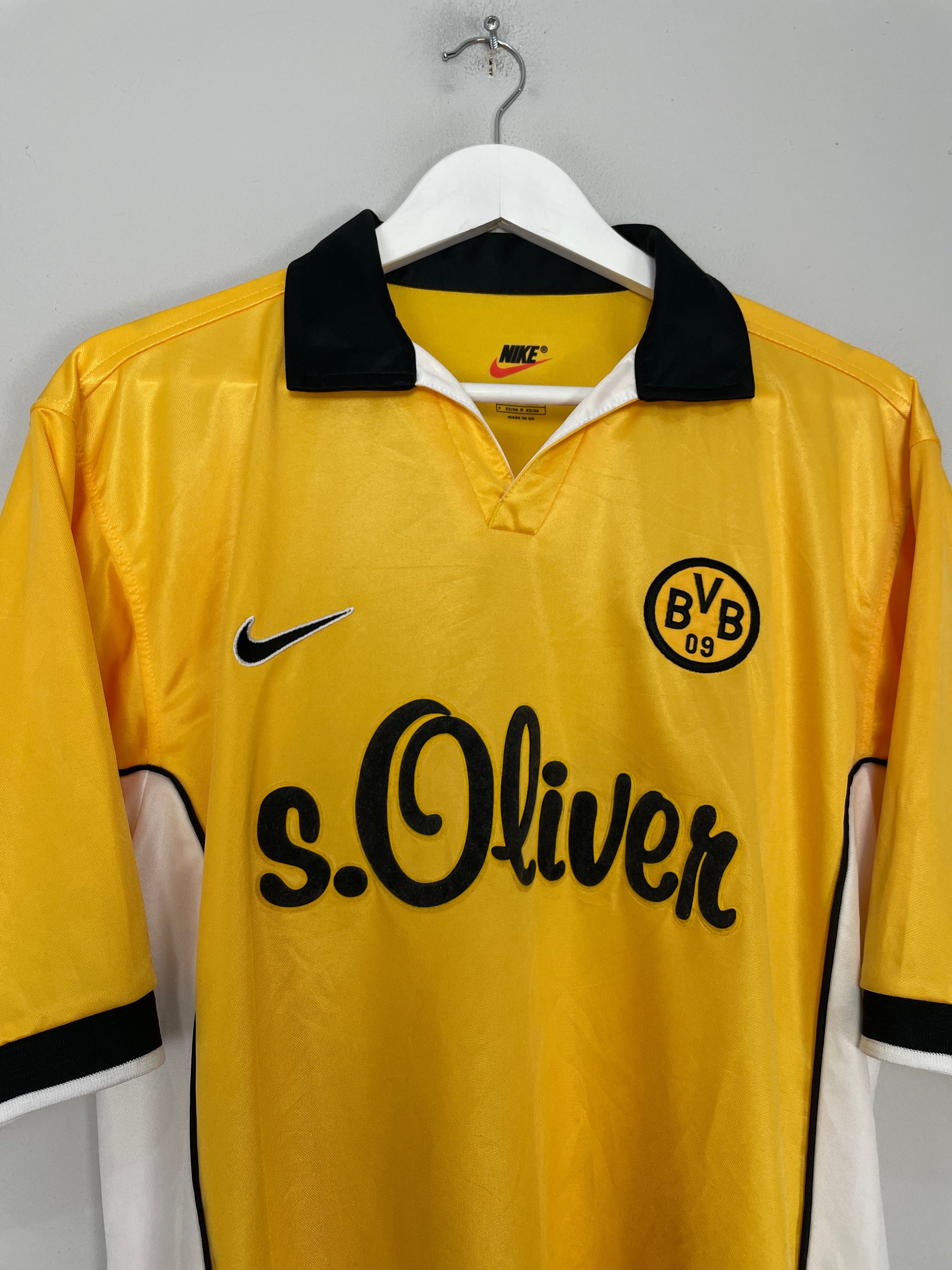 Shop 1998/00 DORTMUND HOME SHIRT (L) NIKE, classic football shirts, vintage football shirts & retro soccer jerseys at Cult Kits