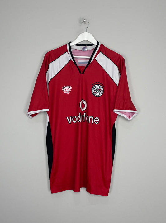 Image of the Egypt shirt from the 2002/03 season