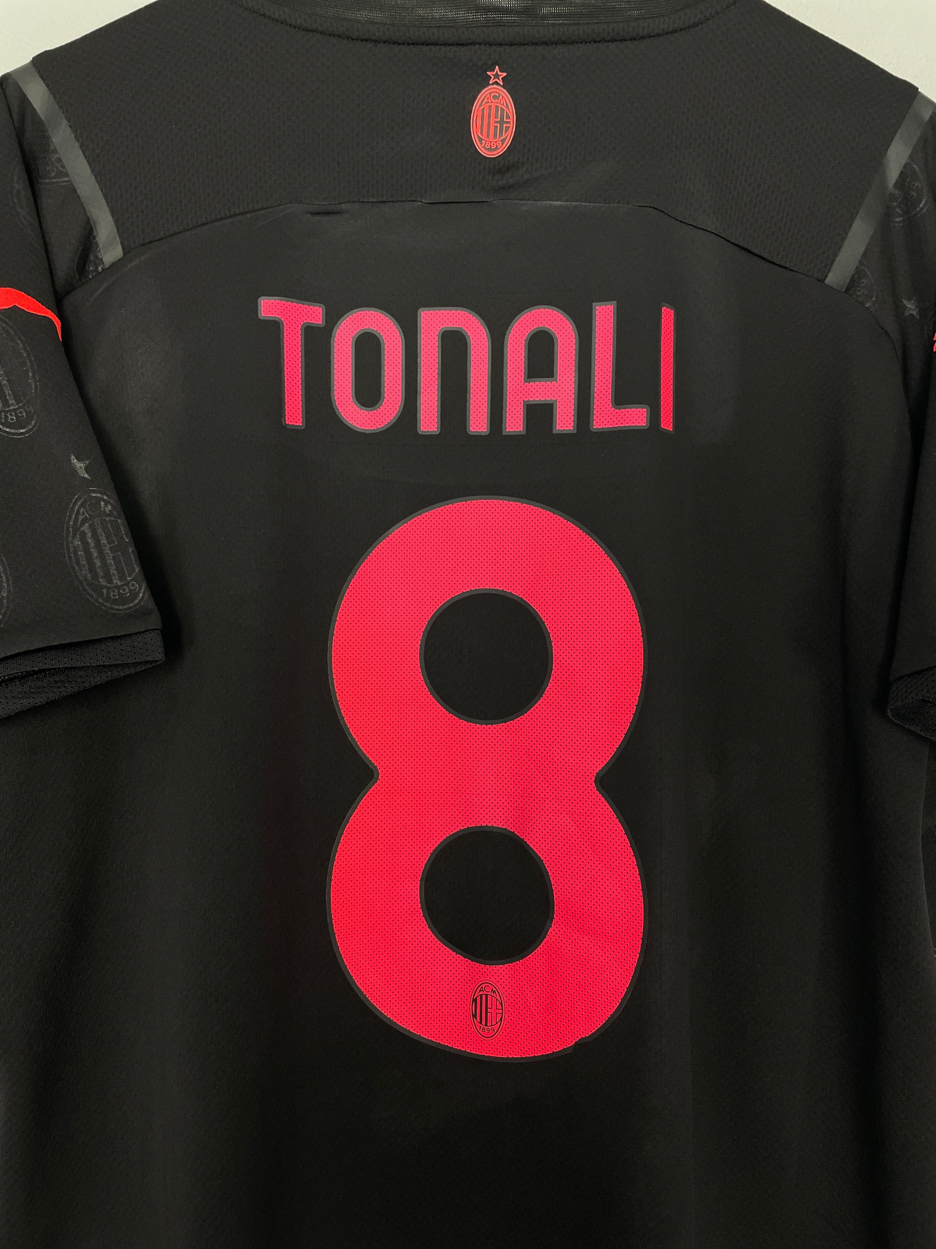 Shop 2021/22 AC MILAN TONALI #8 THIRD SHIRT (XL) PUMA, classic football shirts, vintage football shirts & retro soccer jerseys at Cult Kits