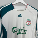 Shop 2006/07 LIVERPOOL GERRARD #8 AWAY SHIRT (L) ADIDAS, classic football shirts, vintage football shirts & retro soccer jerseys at Cult Kits