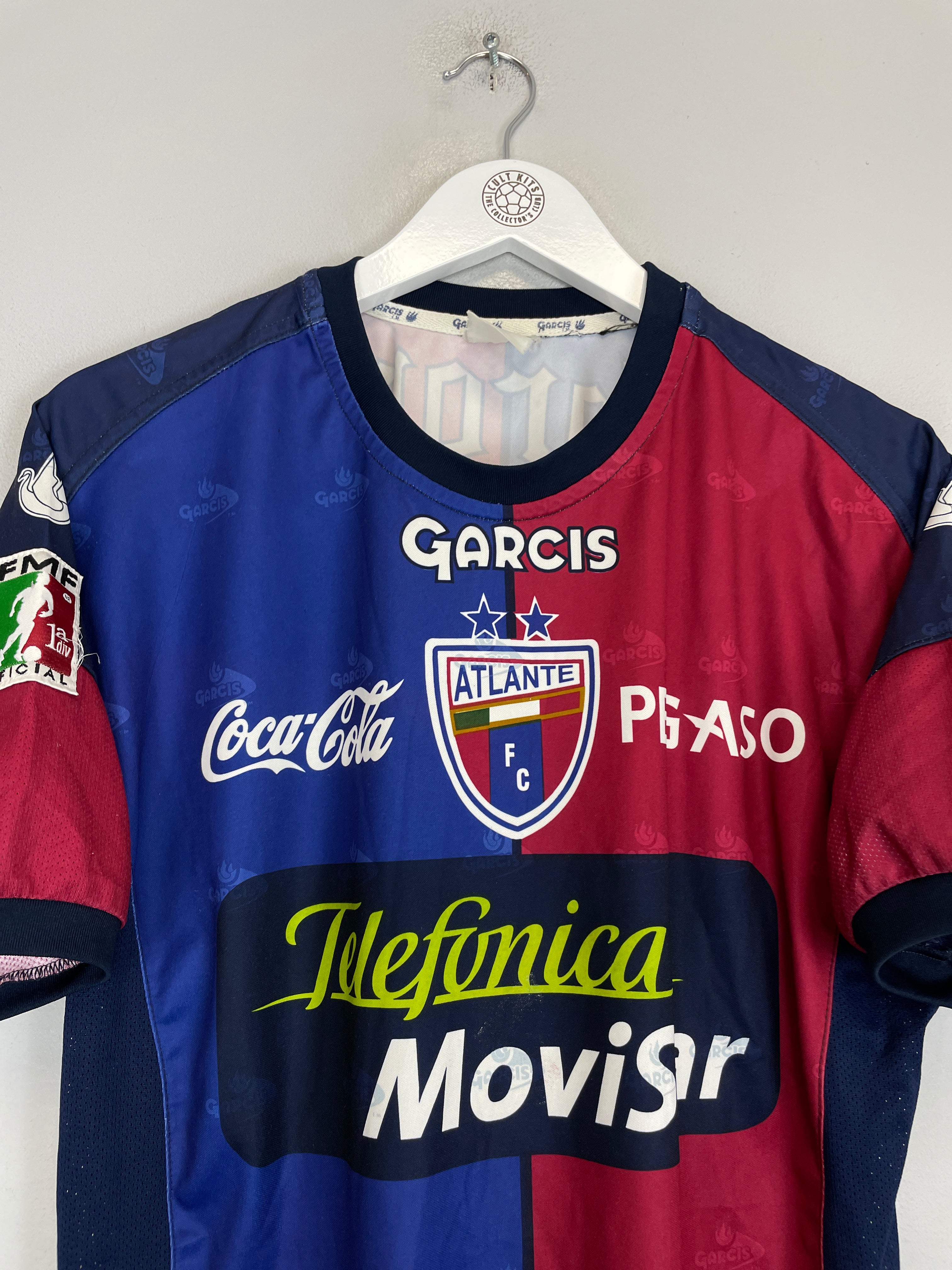 Shop 2005/06 ATLANTE LUCAS #20 *MATCH ISSUE* HOME SHIRT (L) GARCIS, classic football shirts, vintage football shirts & retro soccer jerseys at Cult Kits