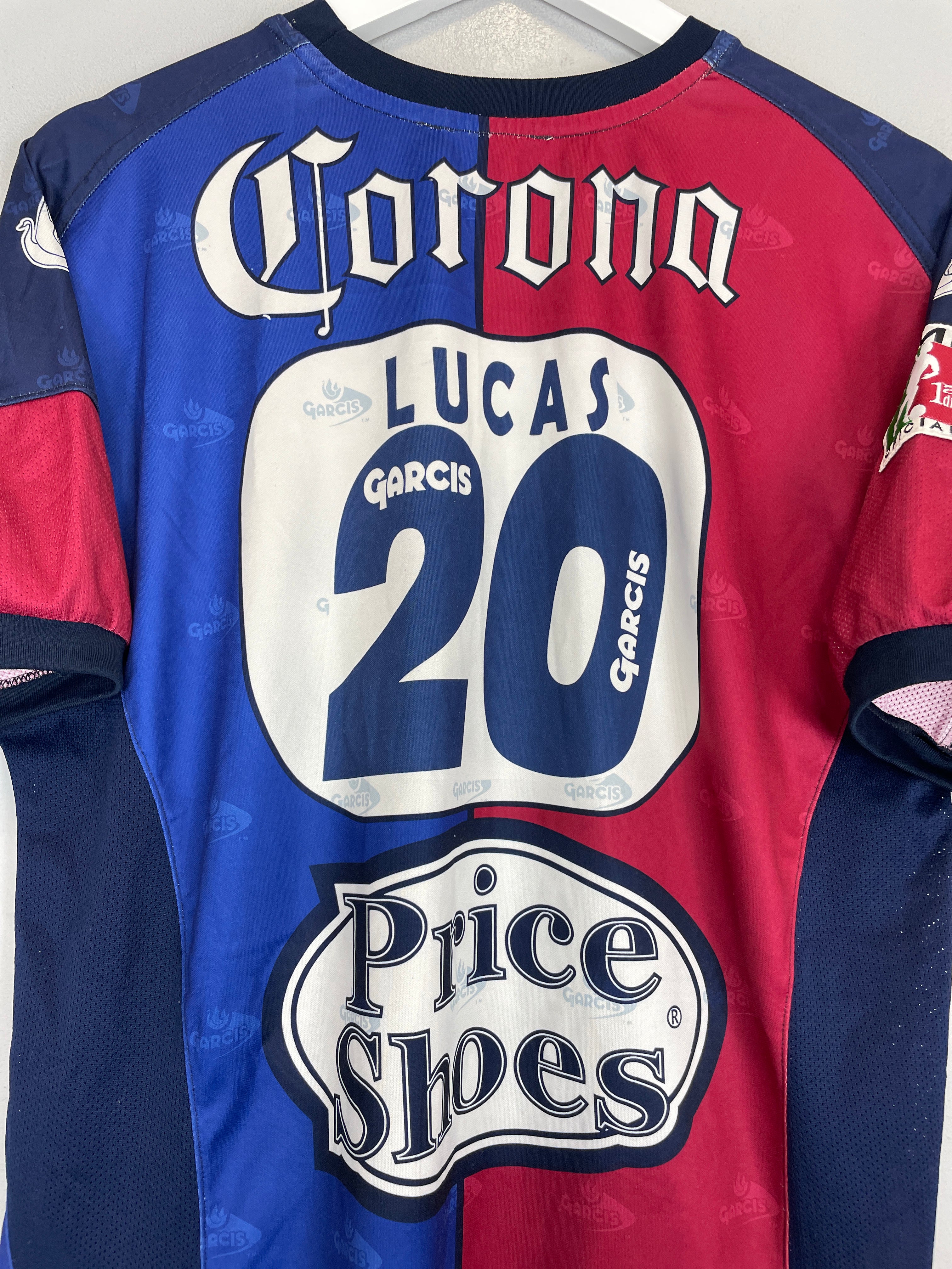 Shop 2005/06 ATLANTE LUCAS #20 *MATCH ISSUE* HOME SHIRT (L) GARCIS, classic football shirts, vintage football shirts & retro soccer jerseys at Cult Kits