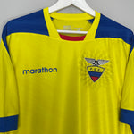 Shop 2014/15 ECUADOR HOME SHIRT (XXL) MARATHON, classic football shirts, vintage football shirts & retro soccer jerseys at Cult Kits
