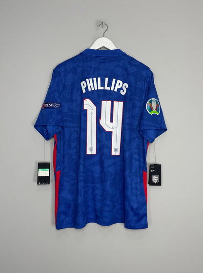 Image of the England Phillips shirt from the 2020/21 season