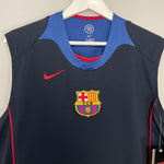 Shop 2004/05 BARCELONA *BNWT* TRAINING SHIRT (L) NIKE, classic football shirts, vintage football shirts & retro soccer jerseys at Cult Kits