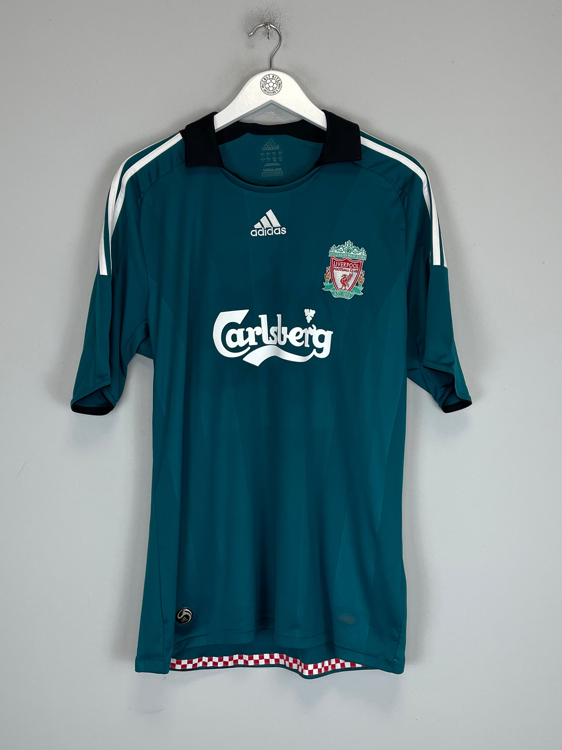 Shop 2007/08 LIVERPOOL ALONSO #14 THIRD SHIRT (L) ADIDAS, classic football shirts, vintage football shirts & retro soccer jerseys at Cult Kits