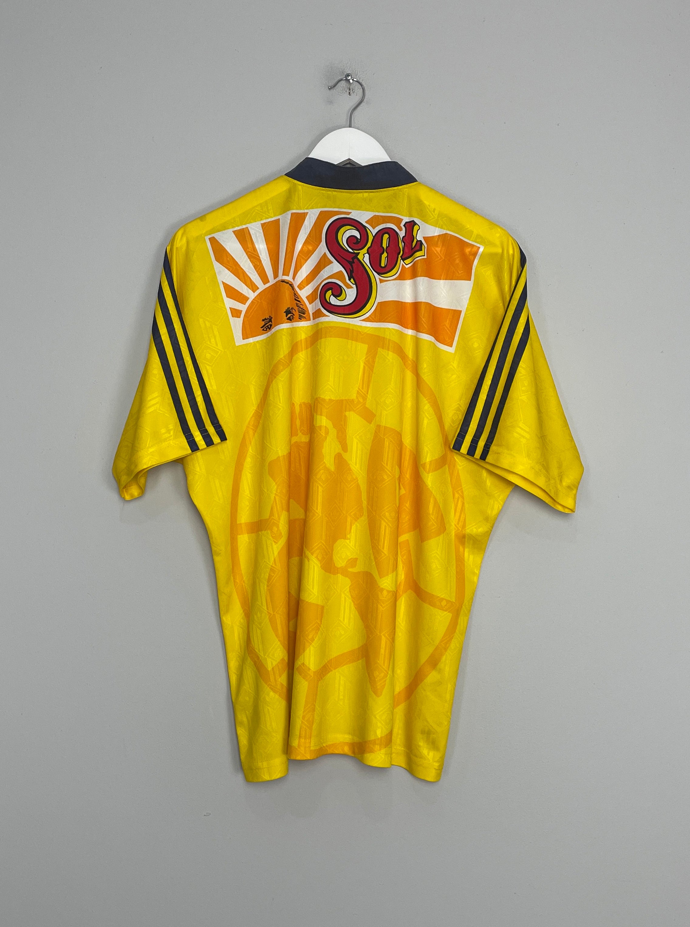 Shop 1996/99 CLUB AMERICA HOME SHIRT (M) ADIDAS, classic football shirts, vintage football shirts & retro soccer jerseys at Cult Kits