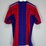 Shop 1997/98 BARCELONA HOME SHIRT (L) KAPPA, classic football shirts, vintage football shirts & retro soccer jerseys at Cult Kits
