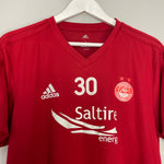 Shop 2017/18 ABERDEEN #30 TRAINING SHIRT (L) ADIDAS, classic football shirts, vintage football shirts & retro soccer jerseys at Cult Kits