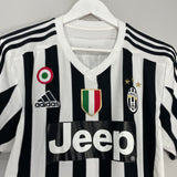 Shop 2015/16 JUVENTUS MORATA #9 HOME SHIRT (M) ADIDAS, classic football shirts, vintage football shirts & retro soccer jerseys at Cult Kits