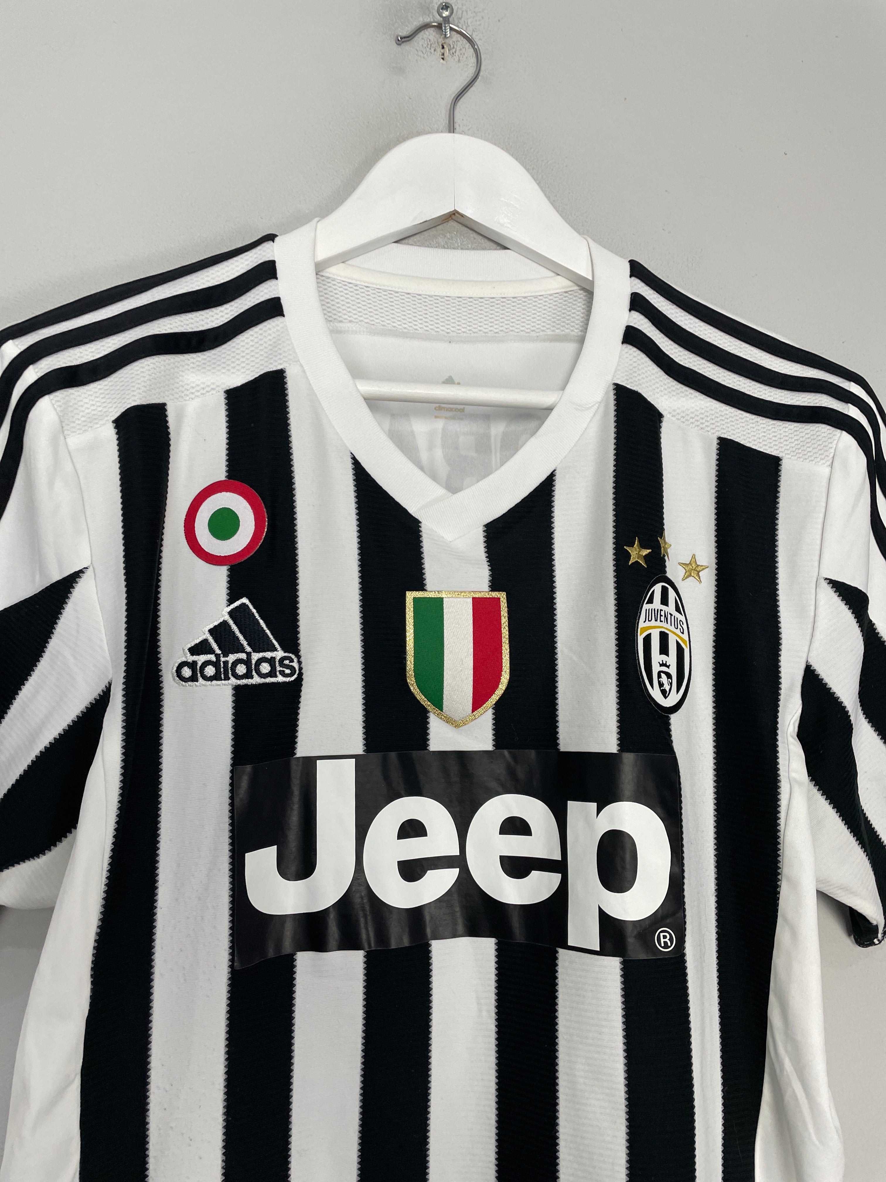 Shop 2015/16 JUVENTUS MORATA #9 HOME SHIRT (M) ADIDAS, classic football shirts, vintage football shirts & retro soccer jerseys at Cult Kits