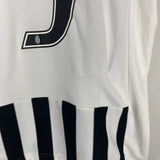Shop 2015/16 JUVENTUS MORATA #9 HOME SHIRT (M) ADIDAS, classic football shirts, vintage football shirts & retro soccer jerseys at Cult Kits