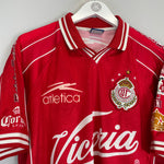 Shop 1999/00 TOLUCA #22 HOME SHIRT (L) ATLETICA, classic football shirts, vintage football shirts & retro soccer jerseys at Cult Kits