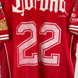 Shop 1999/00 TOLUCA #22 HOME SHIRT (L) ATLETICA, classic football shirts, vintage football shirts & retro soccer jerseys at Cult Kits