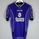 Shop 1997/98 REAL MADRID RAUL #7 AWAY SHIRT (S) KELME, classic football shirts, vintage football shirts & retro soccer jerseys at Cult Kits