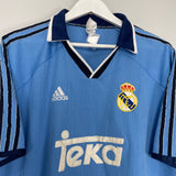 Shop 1999/00 REAL MADRID THIRD SHIRT (L) ADIDAS, classic football shirts, vintage football shirts & retro soccer jerseys at Cult Kits