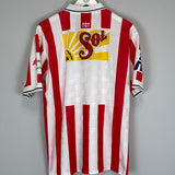 Shop 1995/96 CHIVAS GUADALAJARA HOME SHIRT (L) ABA SPORTS, classic football shirts, vintage football shirts & retro soccer jerseys at Cult Kits