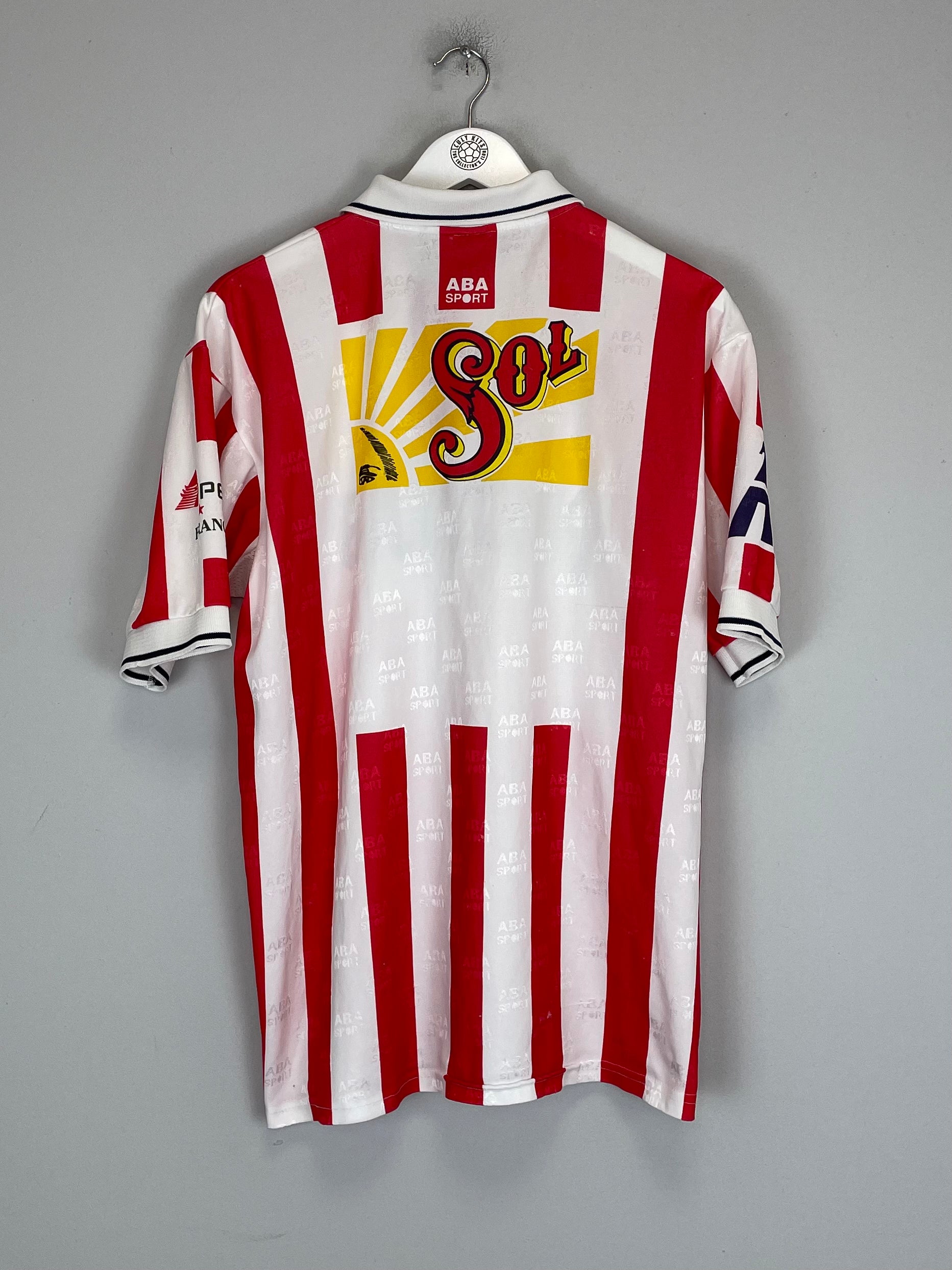 Shop 1995/96 CHIVAS GUADALAJARA HOME SHIRT (L) ABA SPORTS, classic football shirts, vintage football shirts & retro soccer jerseys at Cult Kits