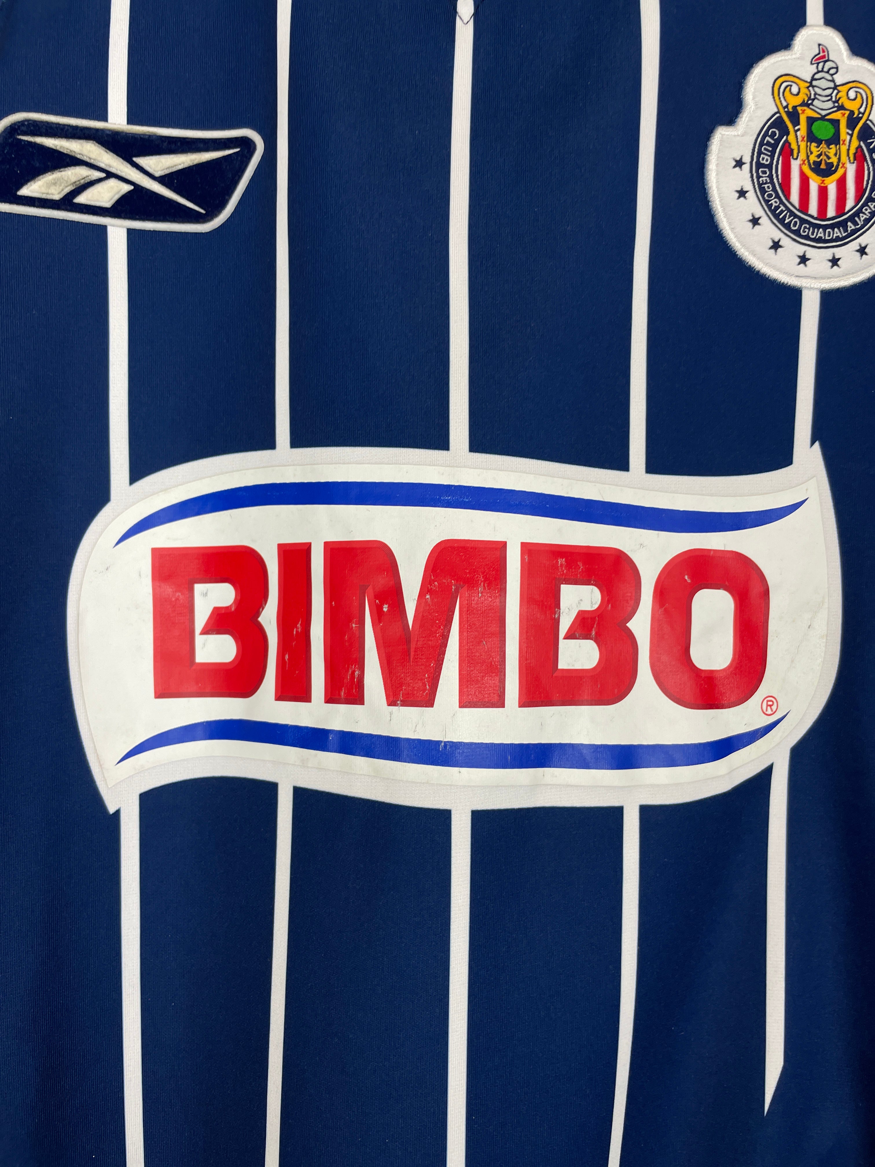 Shop 2005/06 CHIVAS GUADALAJARA BOFO #23 AWAY SHIRT (XS) REEBOK, classic football shirts, vintage football shirts & retro soccer jerseys at Cult Kits