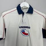 Shop 2000/02 CHILE AWAY SHIRT (S) UMBRO, classic football shirts, vintage football shirts & retro soccer jerseys at Cult Kits