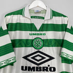 Shop 1997/99 CELTIC HOME SHIRT (XL) UMBRO, classic football shirts, vintage football shirts & retro soccer jerseys at Cult Kits