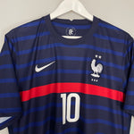 Shop 2020/21 FRANCE MBAPPE #10 HOME SHIRT (L) NIKE, classic football shirts, vintage football shirts & retro soccer jerseys at Cult Kits