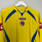 Shop 2007/09 COLOMBIA L/S HOME SHIRT (M) LOTTO, classic football shirts, vintage football shirts & retro soccer jerseys at Cult Kits