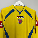 Shop 2007/09 COLOMBIA L/S HOME SHIRT (M) LOTTO, classic football shirts, vintage football shirts & retro soccer jerseys at Cult Kits