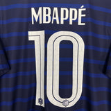 Shop 2020/21 FRANCE MBAPPE #10 HOME SHIRT (L) NIKE, classic football shirts, vintage football shirts & retro soccer jerseys at Cult Kits