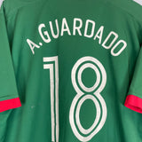 Shop 2006/07 MEXICO A.GUARDADO #18 HOME SHIRT (XL) NIKE, classic football shirts, vintage football shirts & retro soccer jerseys at Cult Kits