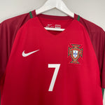 Shop 2016/17 PORTUGAL RONALDO #7 HOME SHIRT (M) NIKE, classic football shirts, vintage football shirts & retro soccer jerseys at Cult Kits