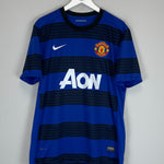Shop 2011/13 MANCHESTER UNITED POGBA #42 AWAY SHIRT (XL) NIKE, classic football shirts, vintage football shirts & retro soccer jerseys at Cult Kits