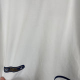 2000/01 REAL MADRID FIGO #10 HOME SHIRT (M) ADIDAS