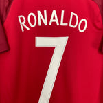 Shop 2016/17 PORTUGAL RONALDO #7 HOME SHIRT (M) NIKE, classic football shirts, vintage football shirts & retro soccer jerseys at Cult Kits