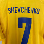 Shop 2011/13 UKRAINE SHEVCHENKO #7 HOME SHIRT (L) ADIDAS, classic football shirts, vintage football shirts & retro soccer jerseys at Cult Kits