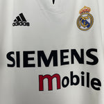 Shop 2003/04 REAL MADRID BECKHAM #23 HOME SHIRT (L) ADIDAS, classic football shirts, vintage football shirts & retro soccer jerseys at Cult Kits