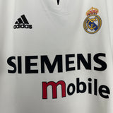 Shop 2003/04 REAL MADRID BECKHAM #23 HOME SHIRT (L) ADIDAS, classic football shirts, vintage football shirts & retro soccer jerseys at Cult Kits