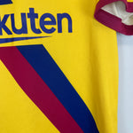 Shop 2019/20 BARCELONA AWAY SHIRT (L) NIKE, classic football shirts, vintage football shirts & retro soccer jerseys at Cult Kits